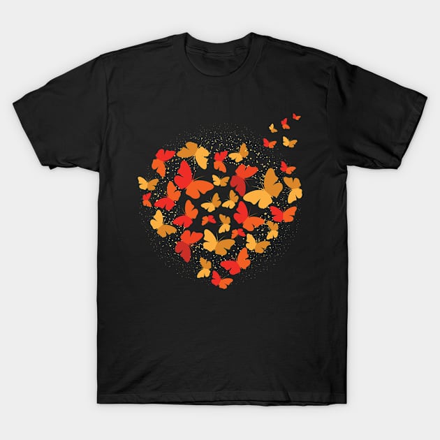 Love Butterfly T-Shirt by shirtsyoulike